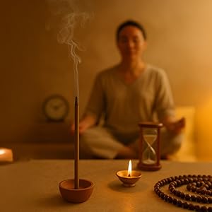 Pooja Paath Dry Dhoop Sticks 8 Inch for Pooja, Home & Office, Meditation & Festive Fresh Vibes - Pack of 6 Fragrance ( Bambooless )