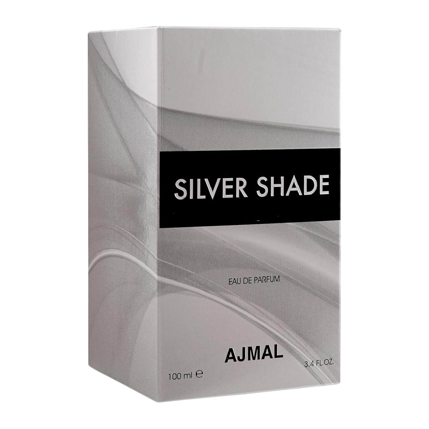 Ajmal Silver Shade Perfume for Men | 100ml Eau De Parfum for Man | Perfume for Man with Citrus, Fruity & Floral Notes | Woody Fragrance with Musk, Sandalwood & Cedarwood | Versatile Cologne for Men