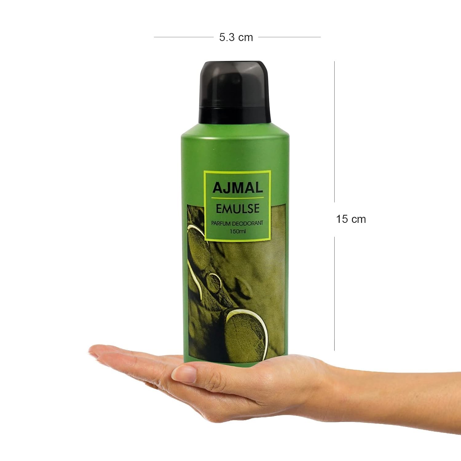 Ajmal Emulse Body Deodorant Parfum for Unisex |Musky Woody Long Lasting Body Perfume DEO 150 Ml