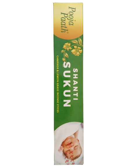 Pooja Paath Shanti Sukoon Mosquito Repellent Incense Sticks ( Pack of 12 )