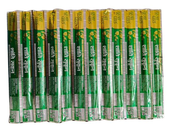Pooja Paath Shanti Sukoon Mosquito Repellent Incense Sticks ( Pack of 12 )