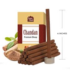 Pooja Paath Dry Dhoop Sticks  4 Inch ( Pack of 12 Fragrance ) ( Bamboless )